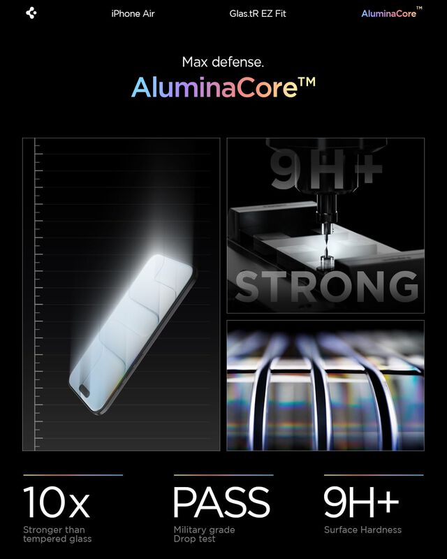 Protector De Pantalla Spigen Aluminacore Ez Fit... image number null