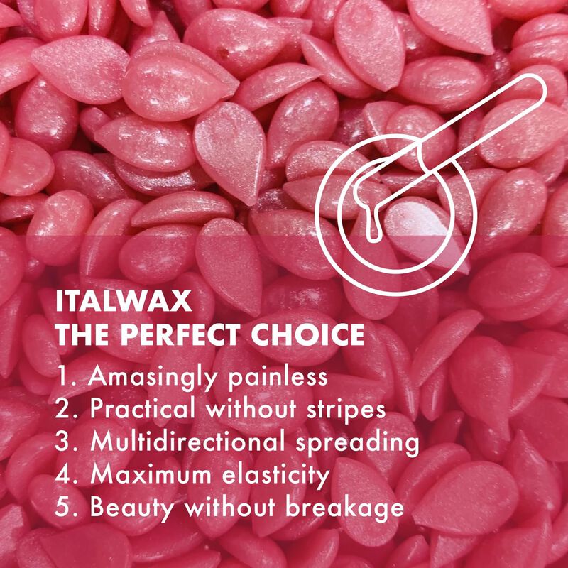 Perlas De Cera Dura Italwax Top Line Pink Pearl... image number null