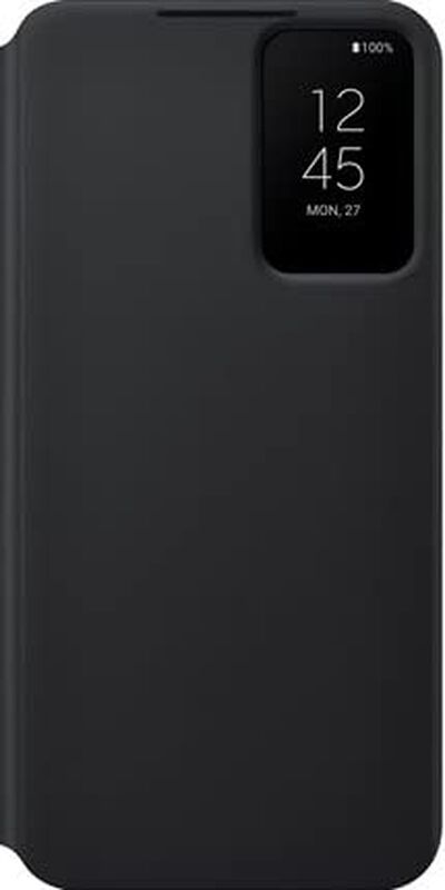Funda Smart Clear View Para Samsung S22, Negra image number null