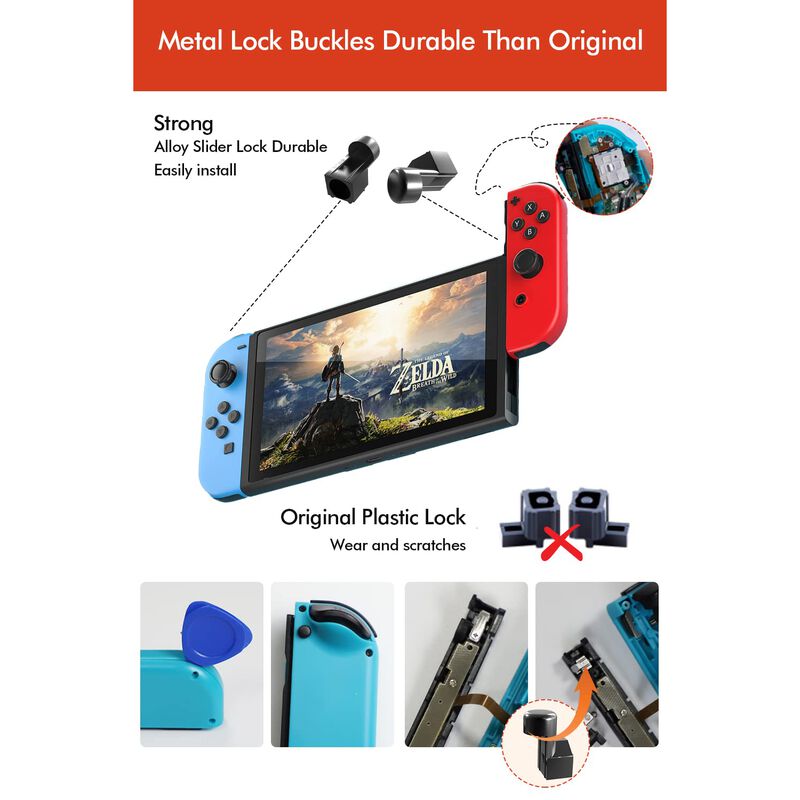 Kit de Joystick OLCLSS 48 en 1 para Switch, Swi... image number null