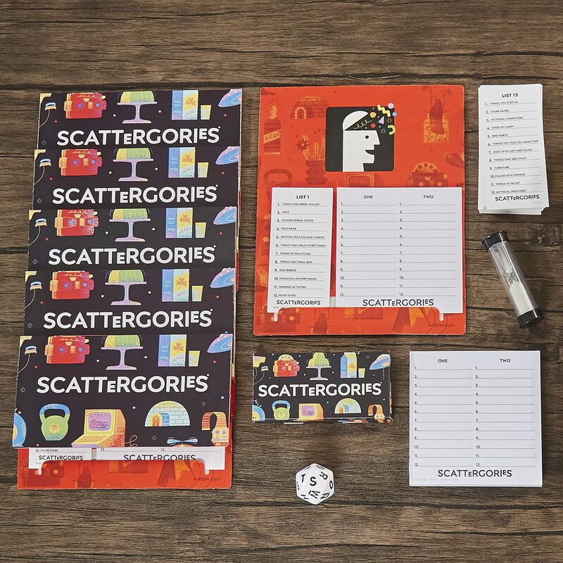 Juego De Mesa Hasbro Gaming Scattergories Class... image number null