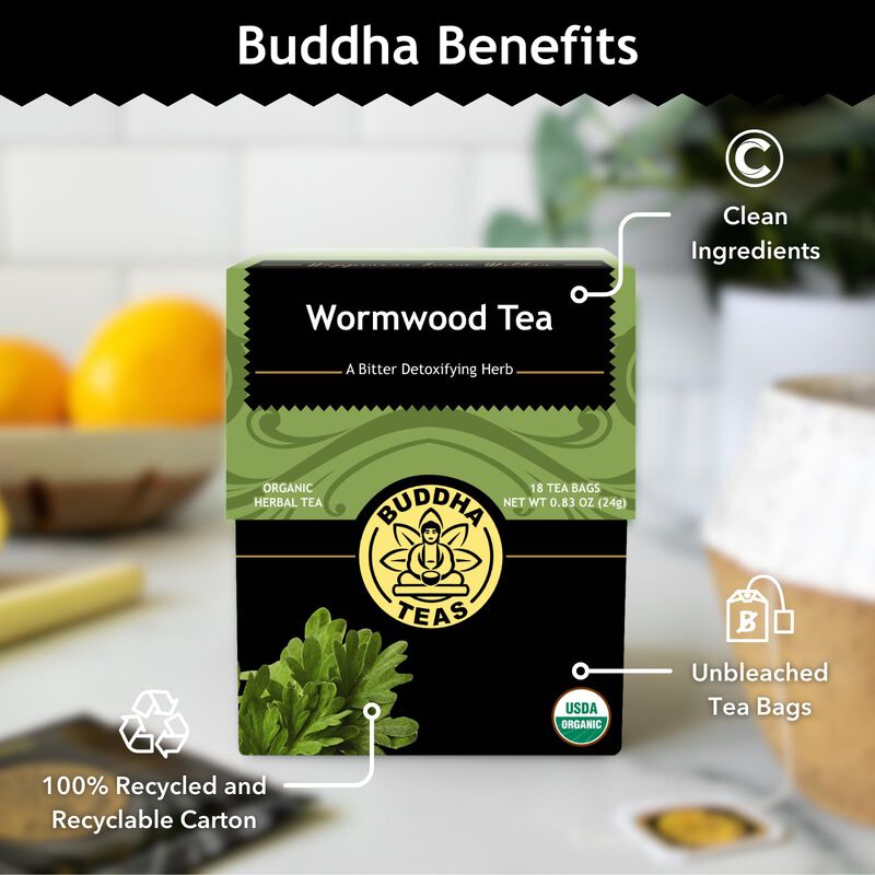 T&eacute; De Artemisa Org&aacute;nico Buddha Teas - 18 Sobres image number null