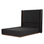 Cabecera Queen Size Dicasa Linz Con Base Cama Negro
