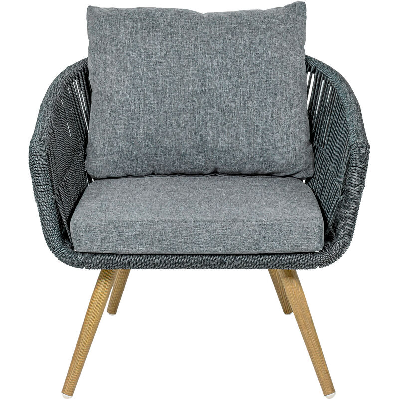 Sala Exterior Jardín Terraza Rattan 5 Pz Doble ... image number null