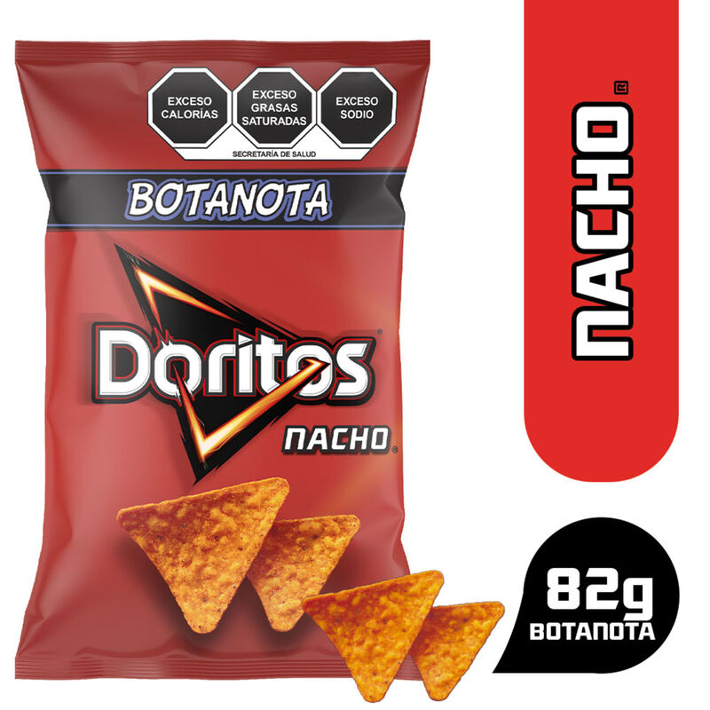 DORITOS NACHO BOTANOTA 82GR image number null