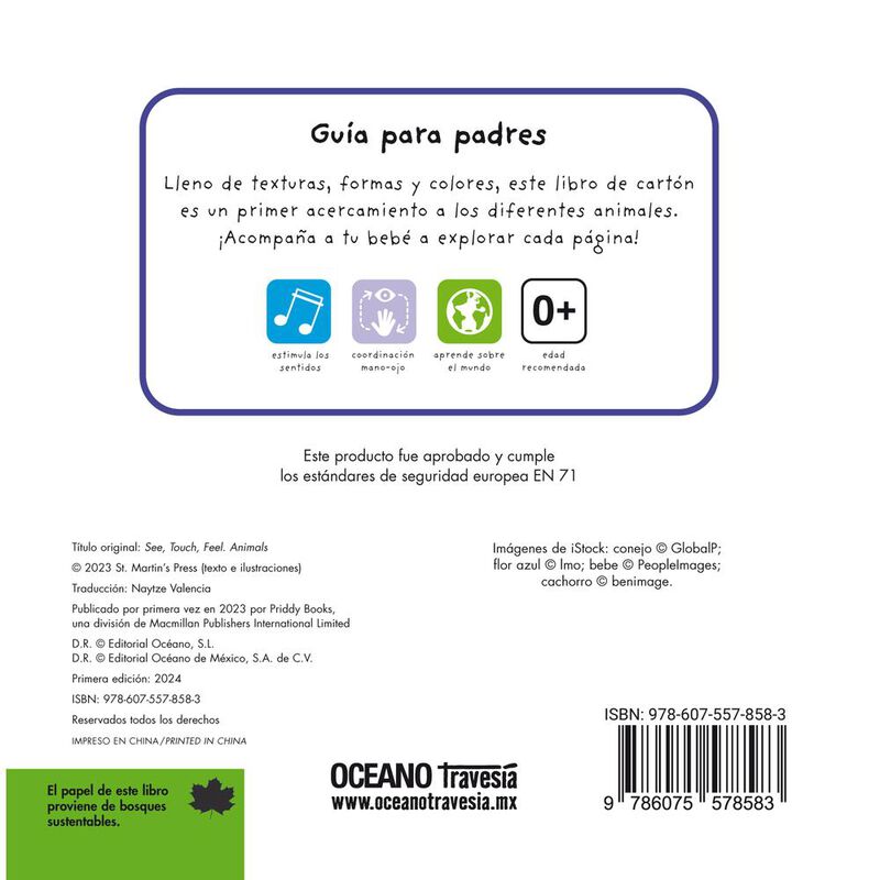 Mira, toca, siente. Animales (mini) image number null