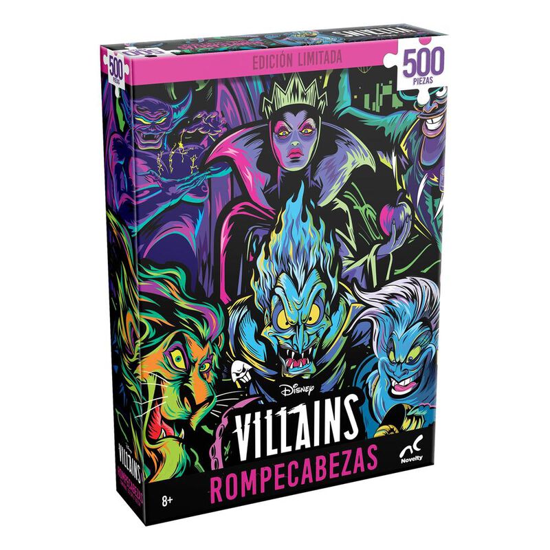 Rompecabezas Villanos Disney Coleccionable 500 ... image number null