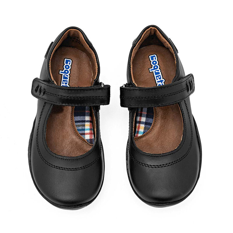 Coqueta Zapato Escolar Para Ni&ntilde;a Negro Cod 7084... image number null