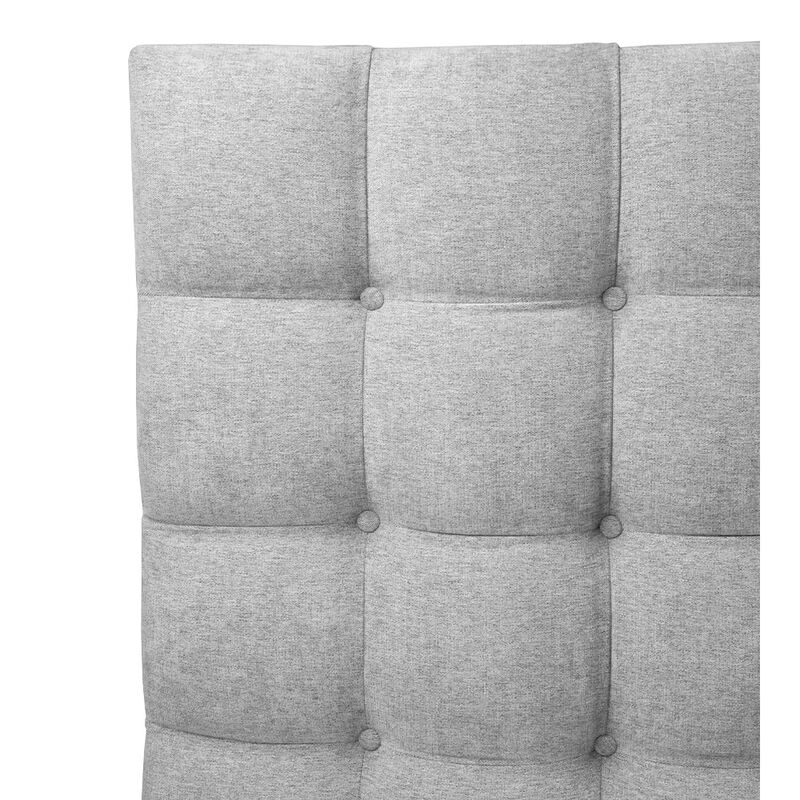 Cabecera King Size Trinity Slip Gris image number null
