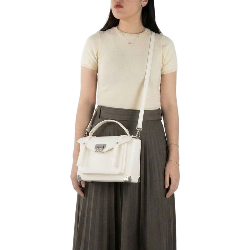 Bolsa Briefcase Grande Con Broche De Monograma ... image number null
