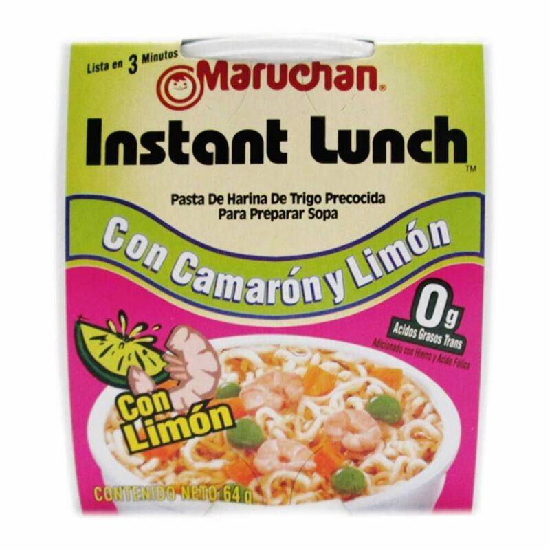 SOPA MARUCHAN CAMARON Y LIMON 1PZA image number null