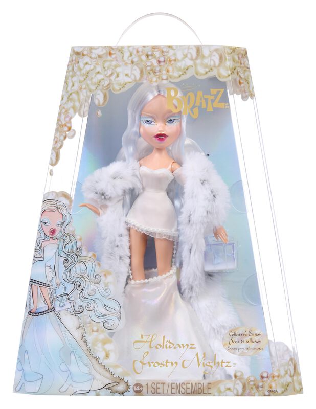 Mu&ntilde;eca Coleccionable Bratz 2025 Holidayz Frosty... image number null
