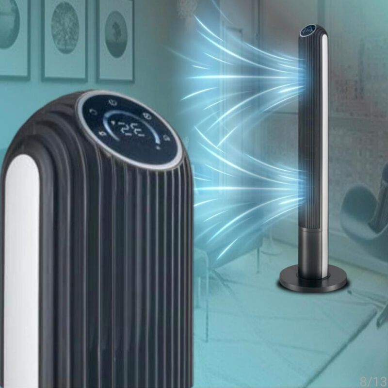 Ventilador Home Ambient Romo De Torre plata/neg... image number null