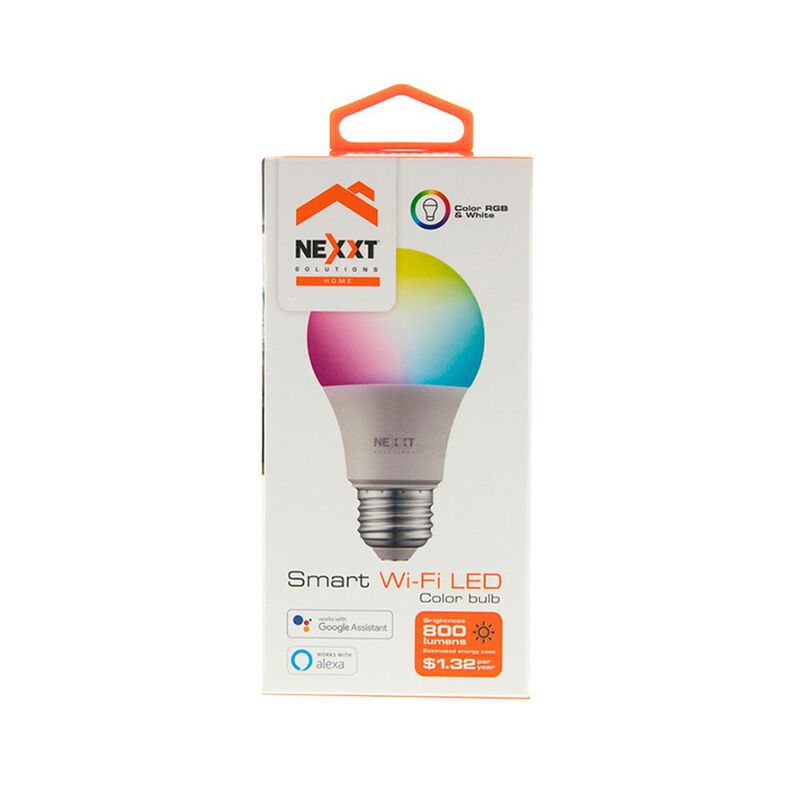 Bombilla LED inteligente Nexxt Wi-Fi 110V - A19... image number null