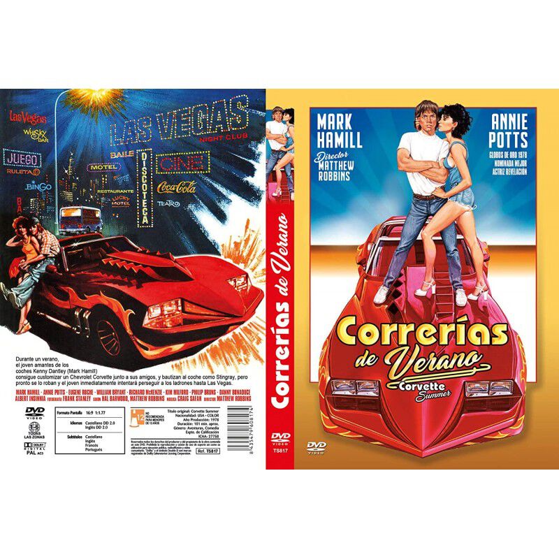 Correr&iacute;as De Verano Dvd. 1978 Corvette Summer [... image number null