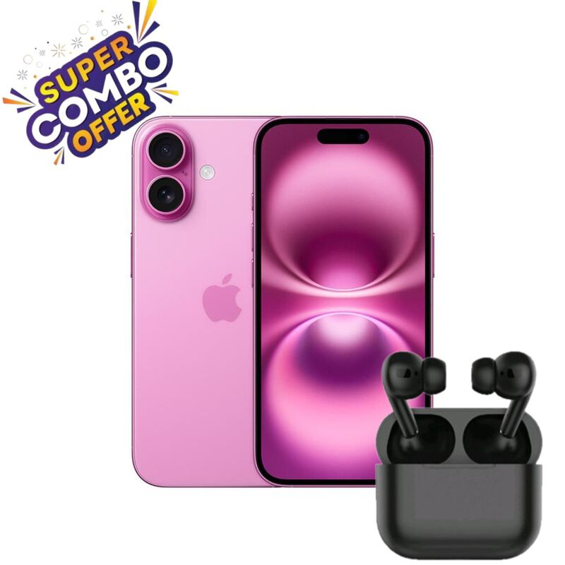 iPhone 16 256GB Rosa + Aud&iacute;fonos image number null