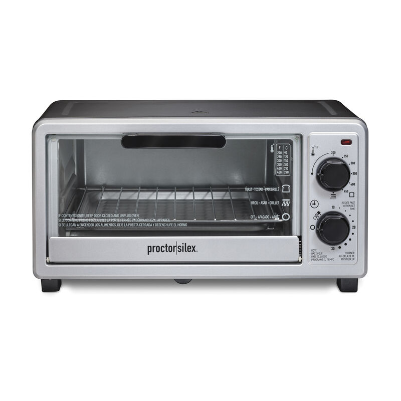 Horno Tostador Proctor Silex 4 Rebanadas Plata ... image number null