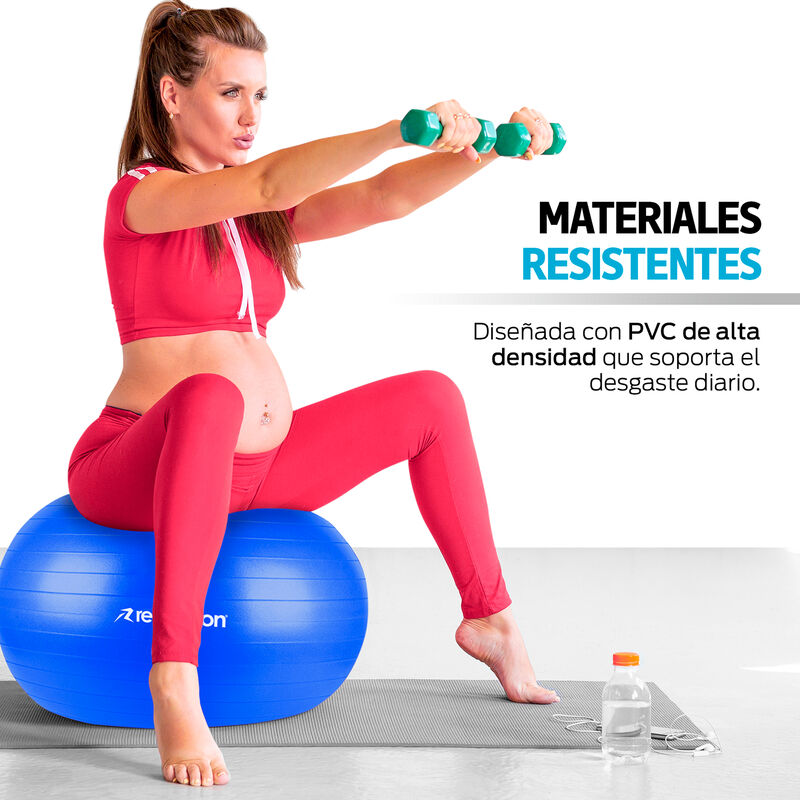 Pelota de Yoga Azul Redlemon image number null