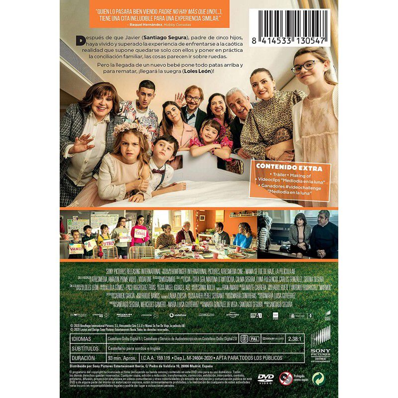 Padre No Hay M&aacute;s Que Uno 2 (dvd) [dvd] image number null
