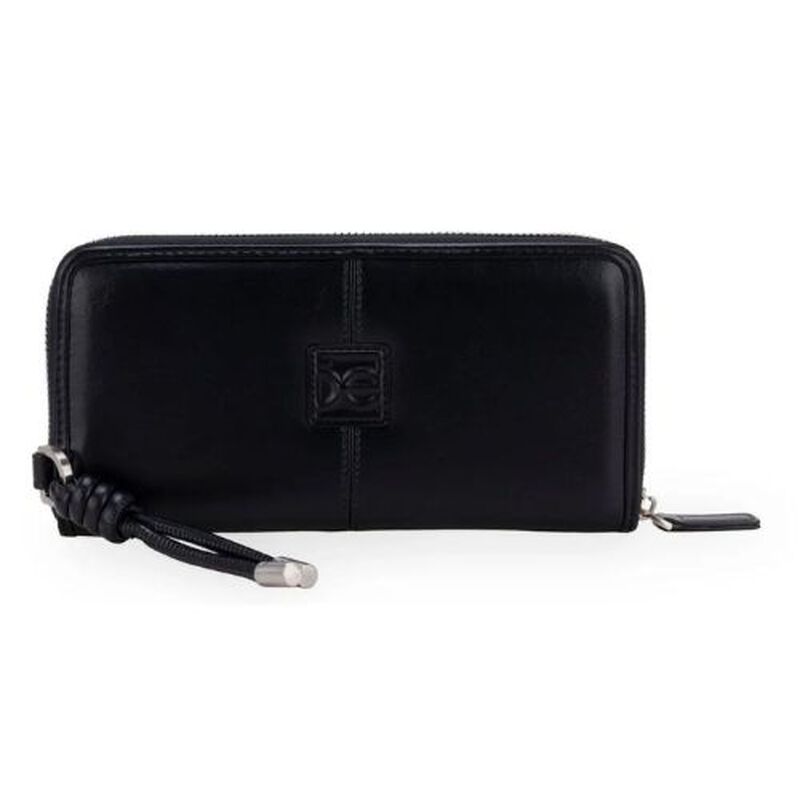 Cartera Cloe Grande Con Cierre Color Negro 2bic... image number null