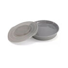 Plato 6+m Twistshake Gris Pastel
