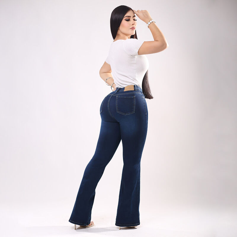 Jeans Dama B&aacute;sico Savi Jeans Mujer Sb4796 Campa... image number null
