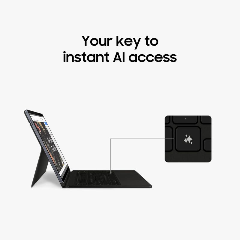 Teclado Tipo Libro Para Samsung Galaxy Tab S10+... image number null