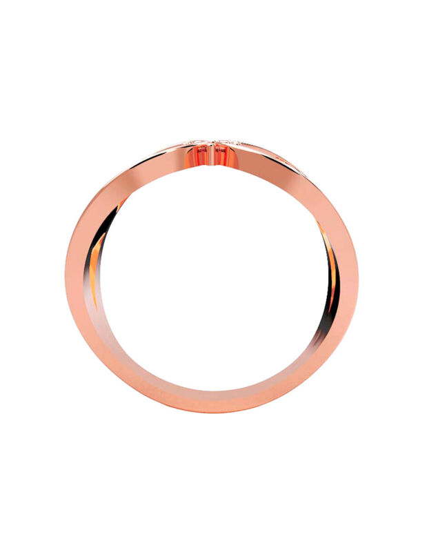 Anillo de Compromiso en Oro de 10K con Circonia... image number null