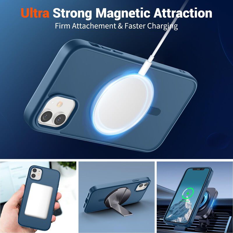 Funda Magn&eacute;tica Supfine para iPhone 12 Mini y i... image number null
