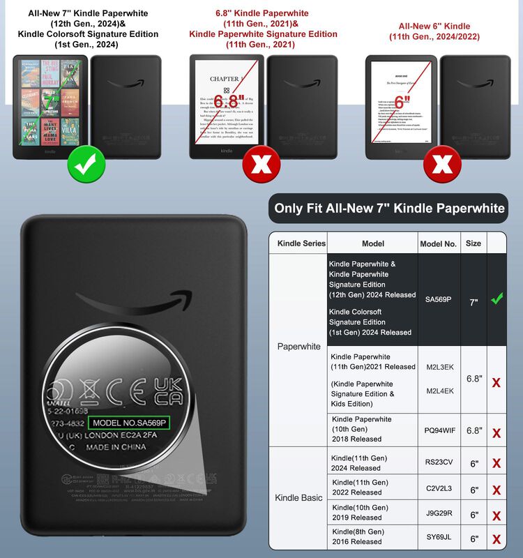 Protector De Pantalla Moko Para Kindle Paperwhi... image number null