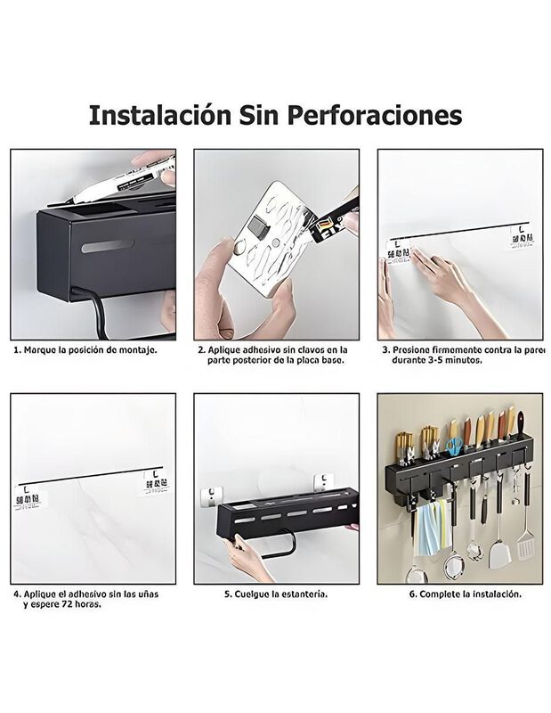 Organizador de utensilios cocina Casa BIU image number null