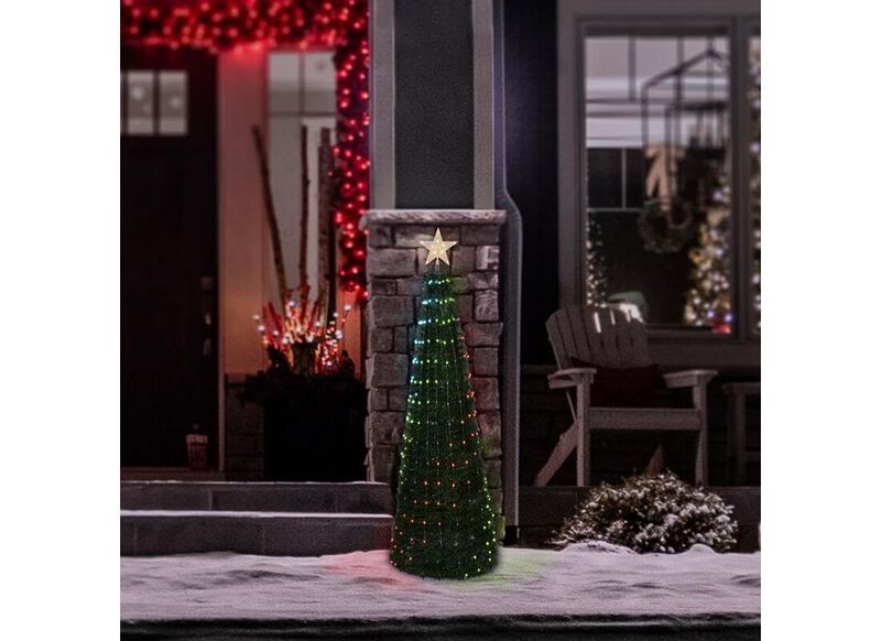 &Aacute;rbol De Navidad Led Multi Pop Up De 122 Cm Cel... image number null