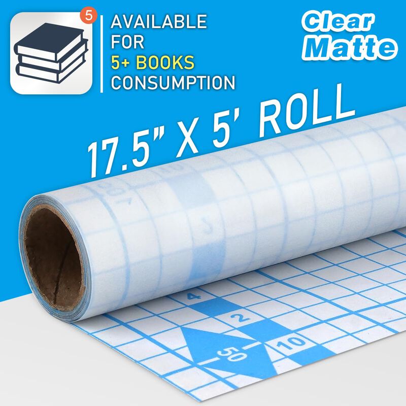 Cubierta Para Libros Chell 44 cm X 1,5 m Mate T... image number null