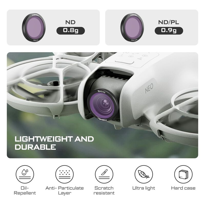 Filtros Magn&eacute;ticos Freewell Para Dji Neo, Paque... image number null