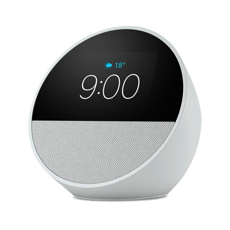 BOCINA ALEXA ECHO SPOT TOUCH RELOJ SONIDO VIBRA... image number null
