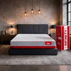 Colch&oacute;n Matrimonial En Caja Atlas Infinity 24 cm, Memory Foam Firmeza Media