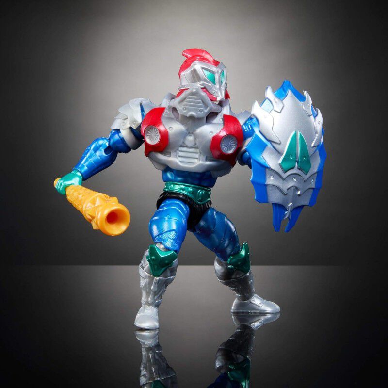 Figura Mekaneck MOTU X TMNT Turtles of Grayskul... image number null