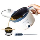 Fundidor De Cera El&eacute;ctrico Wax Melting Pot Kqu Con Term&oacute;metro De 1,5 L