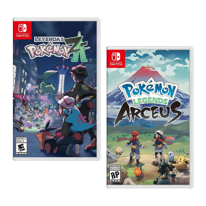 Nintendo Switch Juegos Pokemon Legends Z-a + Po... image number null