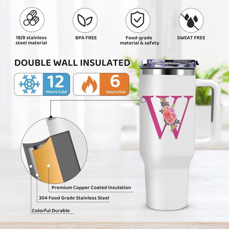 Set De Regalo Con Vaso T&eacute;rmico Aiheart De 40 Oz... image number null