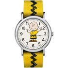 Reloj Timex Weekender Tw2r41100 Con Forma De Cacahuetes Charlie Brown, 38 Mm