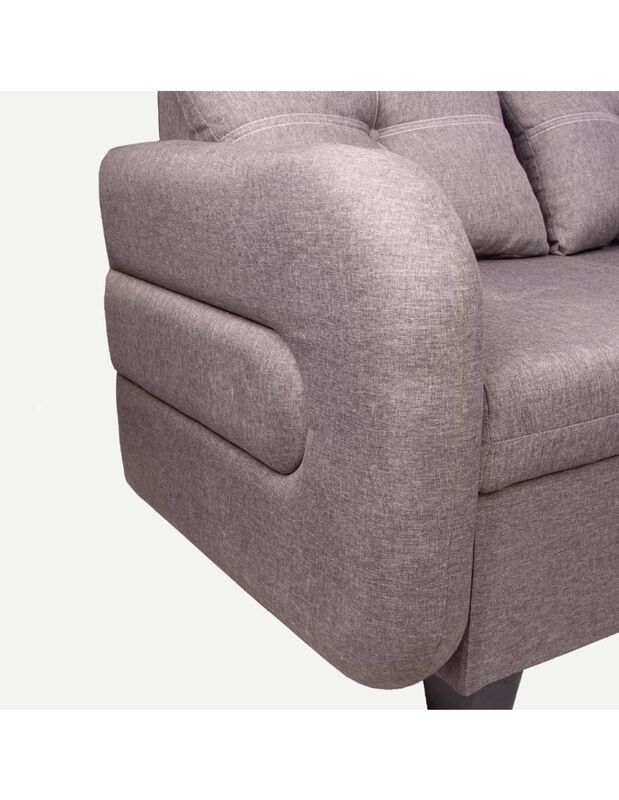 Sof&aacute; love seat Sevilla 2 plazas gris image number null
