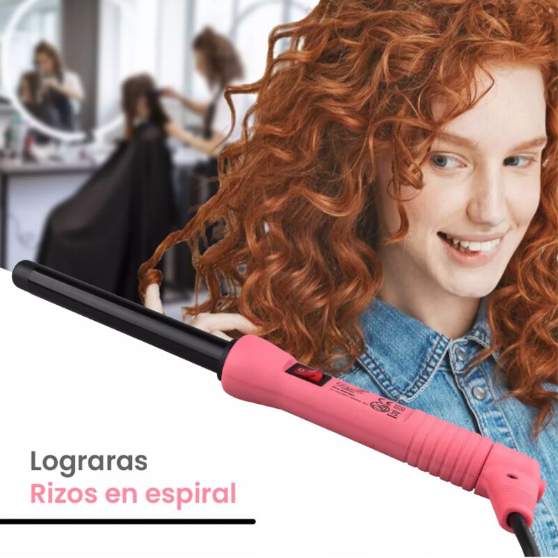 Rizadora Cabello Autom&aacute;tica Cer&aacute;mica Profesiona... image number null