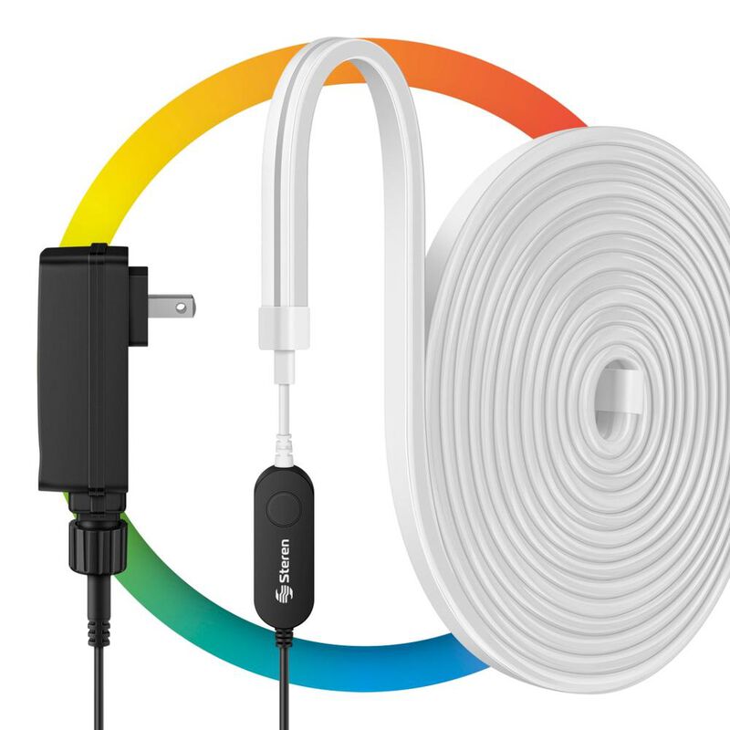Tira LED Neón Wi-Fi multicolor RGB de 5 metros ... image number null