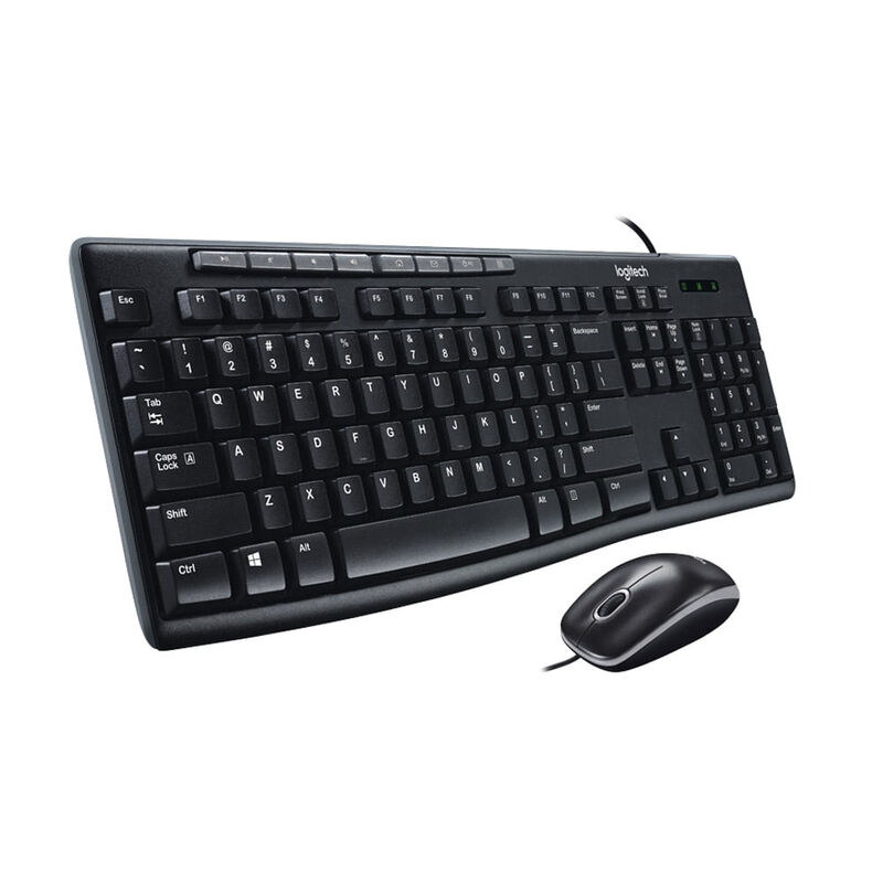 Logitech Teclado Y Mouse Al&aacute;mbrico Mk200 920-00... image number null
