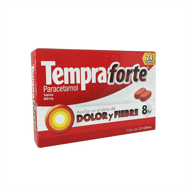 Tempra Forte 650 Mg 24 Tableta(s) image number null
