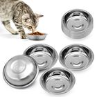 Juego De 12 Cuencos Para Gato Micosim De 14 cm En Acero Inoxidable