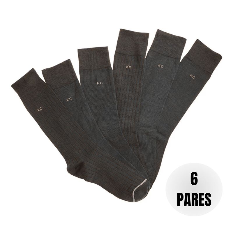 Kenneth Cole 6 Pares de Calcetines para Hombre,... image number null