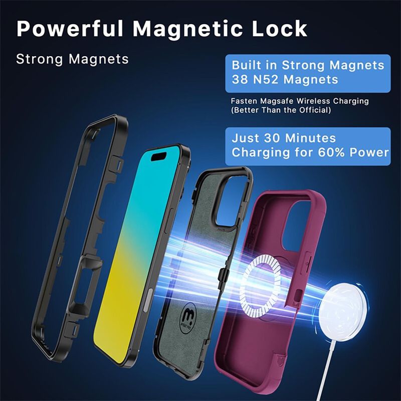 Funda Mybat Maverick Mag Clip Para Iphone 16 Pr... image number null
