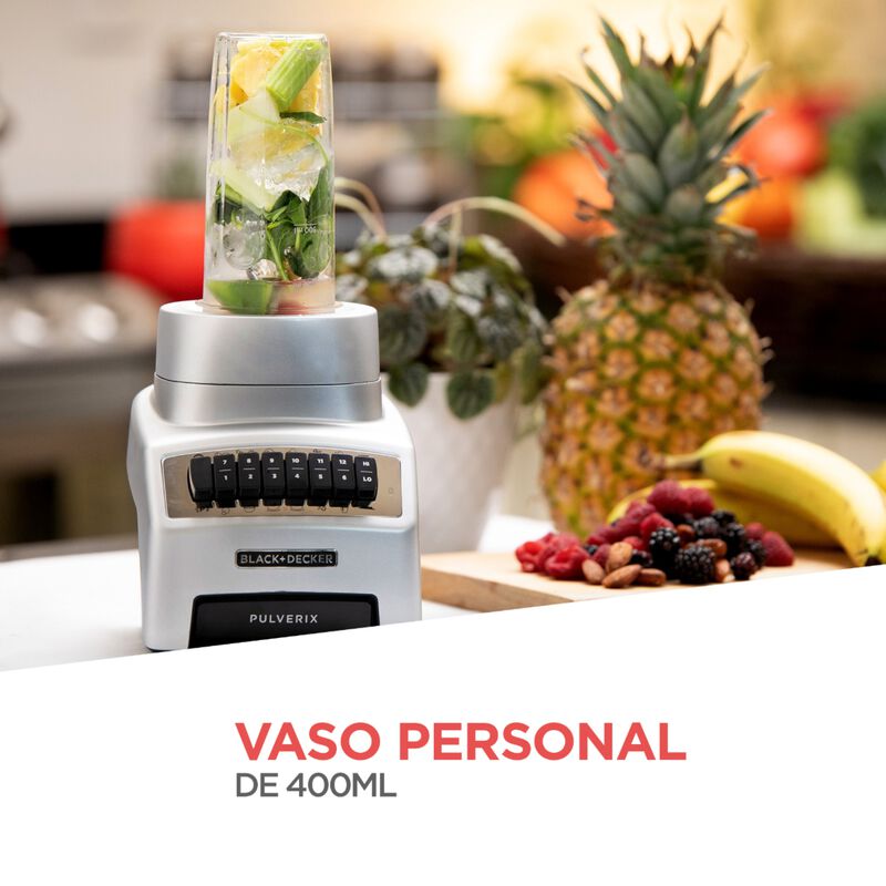Licuadora Black & Decker Pulverix 12 Vel BL1140... image number null